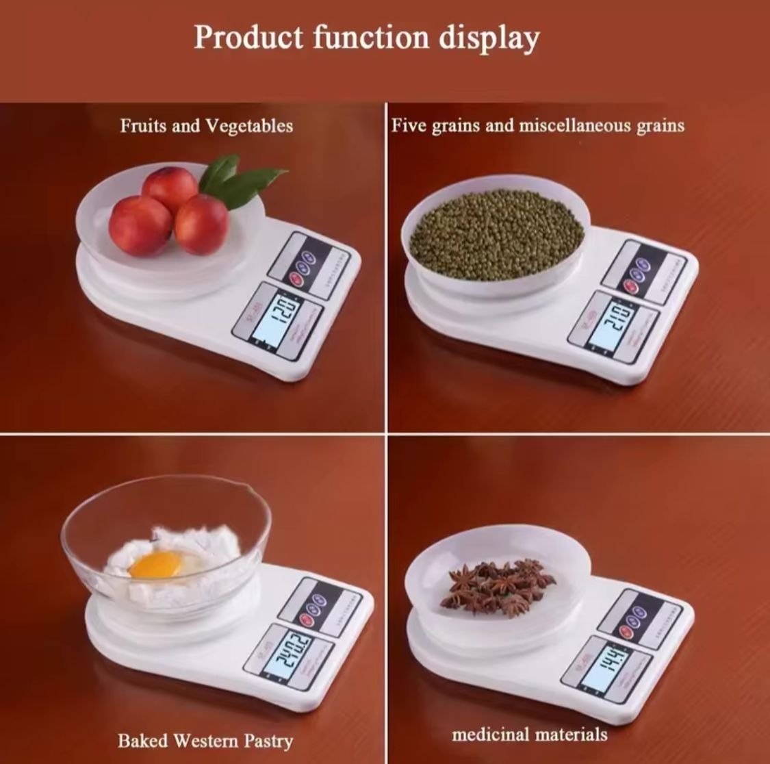 Digital Kitchen Scale – High Precision Food & Ingredient Weighing Machine - Image 5