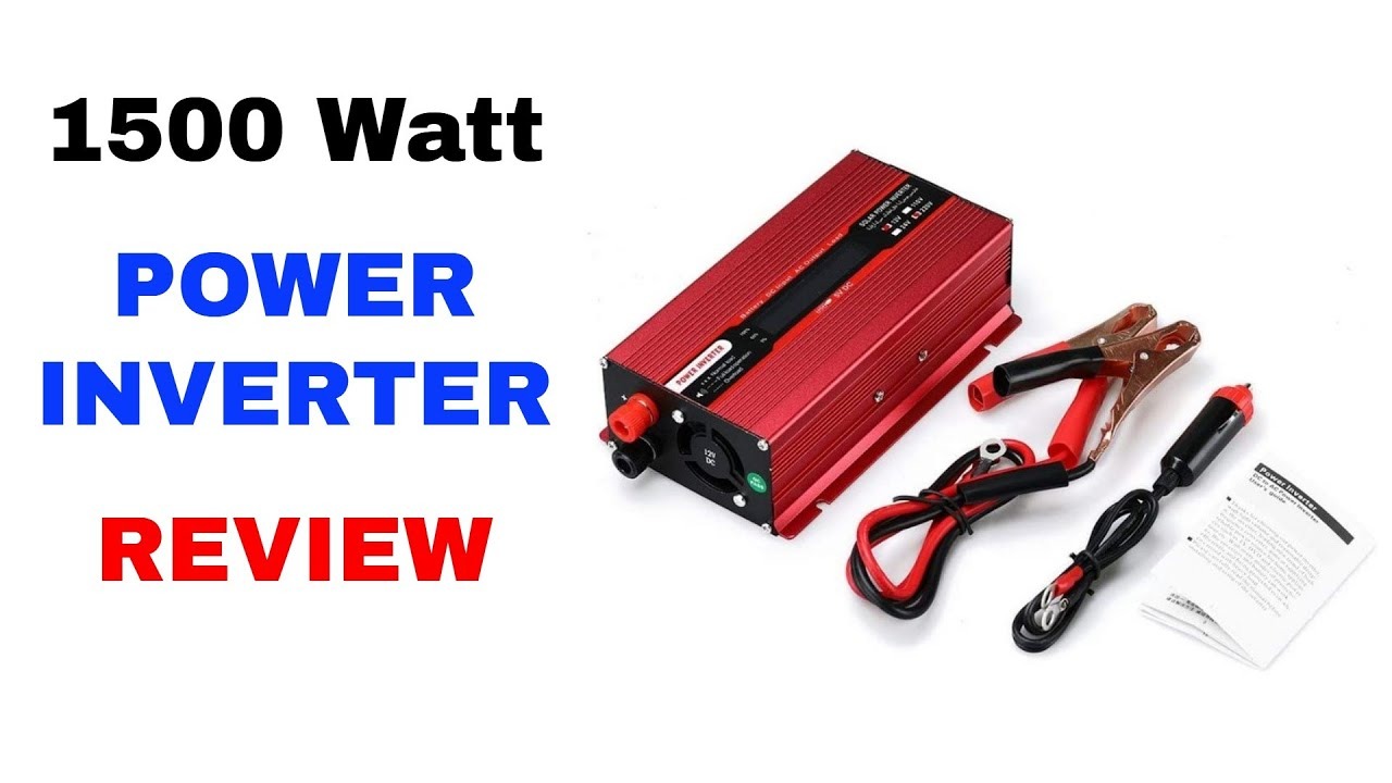 MN SUOER 1500W Car Power Inverter – High Power DC to AC Converter for Vehicles - Image 4