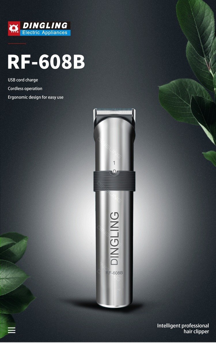 Dingling RF-608B Professional Hair Clipper – Rechargeable Shaving & Trimming Machine - Image 5