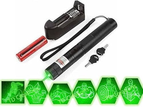 Rechargeable Powerful Green Laser Pointer – High Range Beam Torch (4KM+) - Image 4