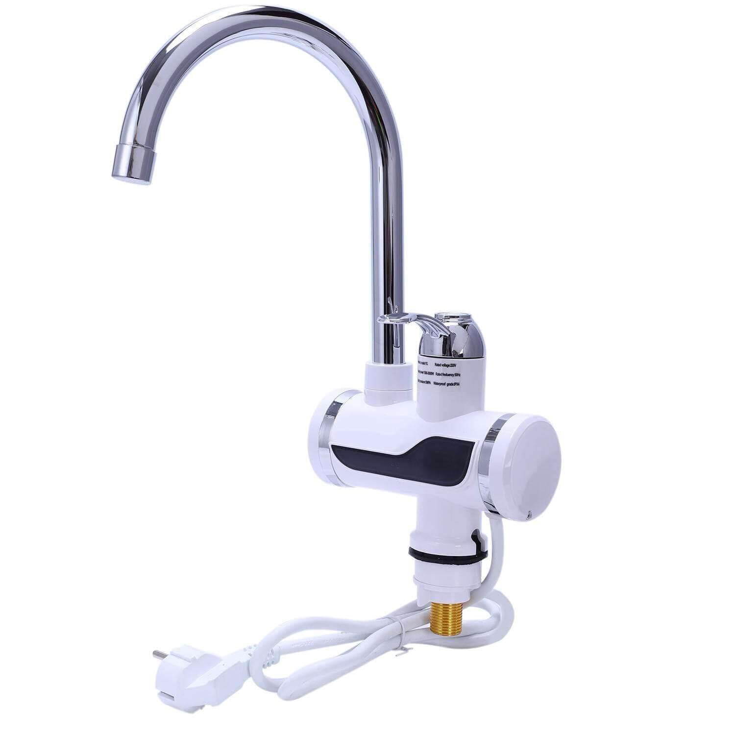 Instant Electric Water Heater Tap with Digital Display & Shower Head – For Kitchen & Bathroom